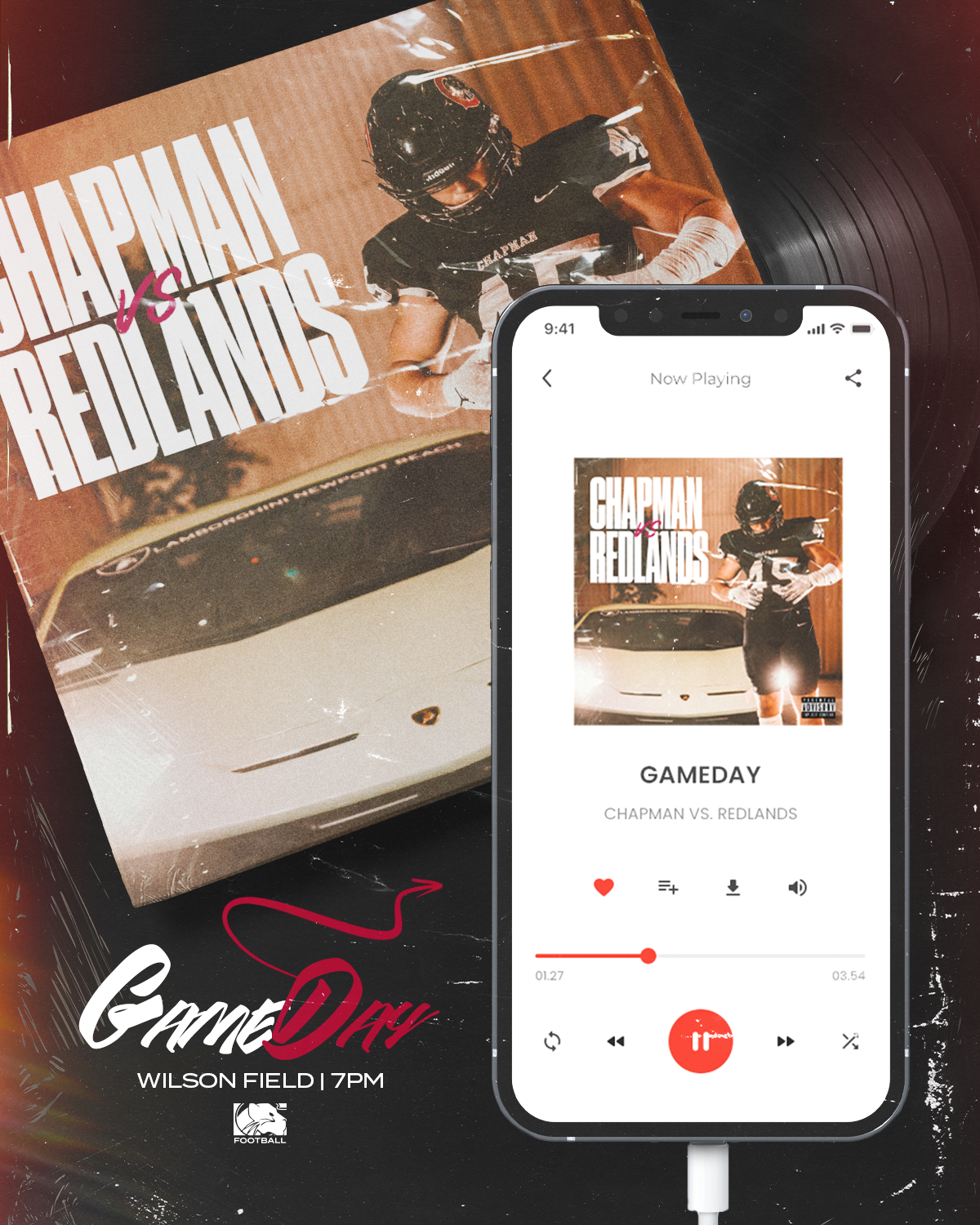 Chapman Athletics, game pass design